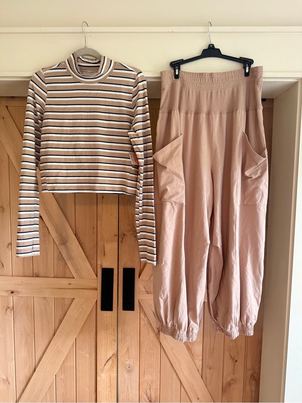 FP Movement by Free People Coordinating Set - Joggers and Turtle neck